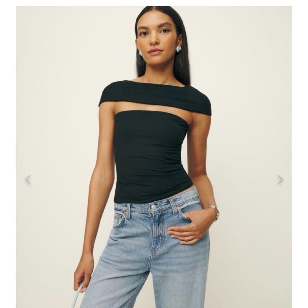 NWT Reformation Carmina Knot Top